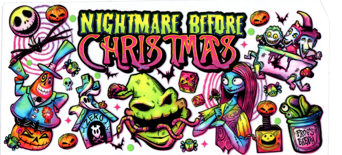 Movies- Nightmare Before Christmas-98- 16oz wrap