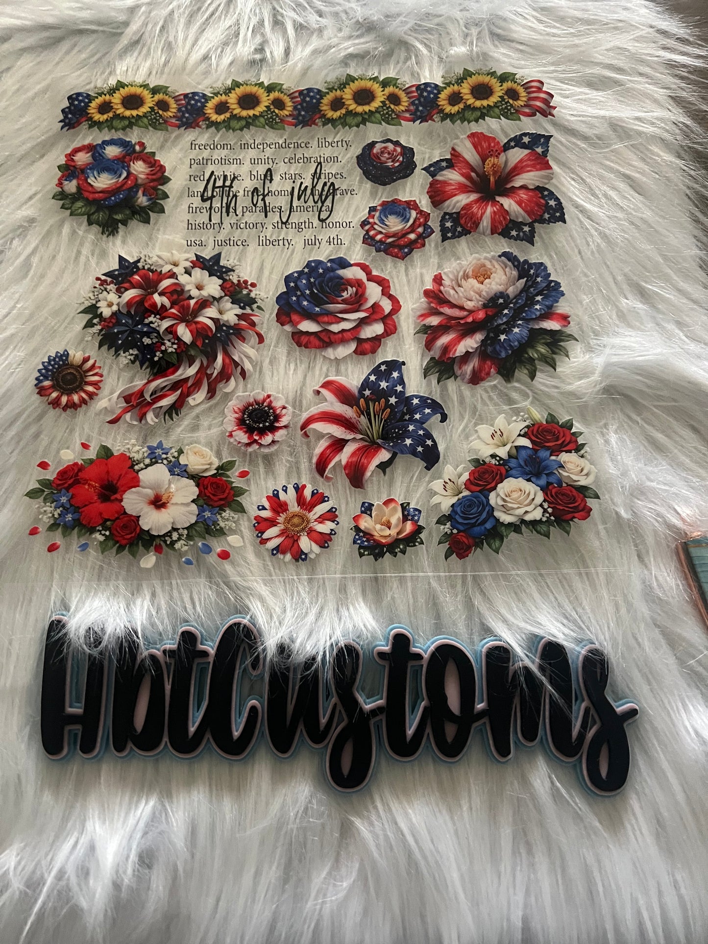 4th Of July Element 10 x 10