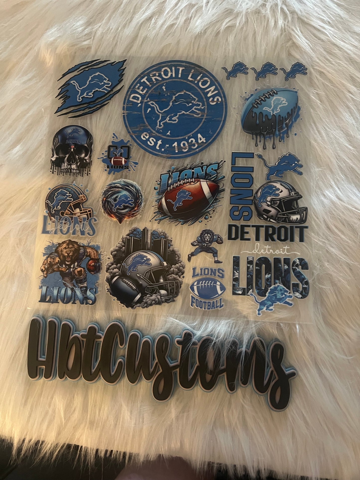 Lions Football Element 10 x 10