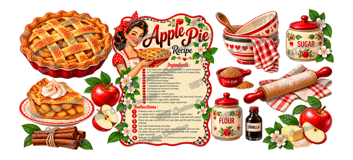 RECIPE 16OZ Apple Pie POD
