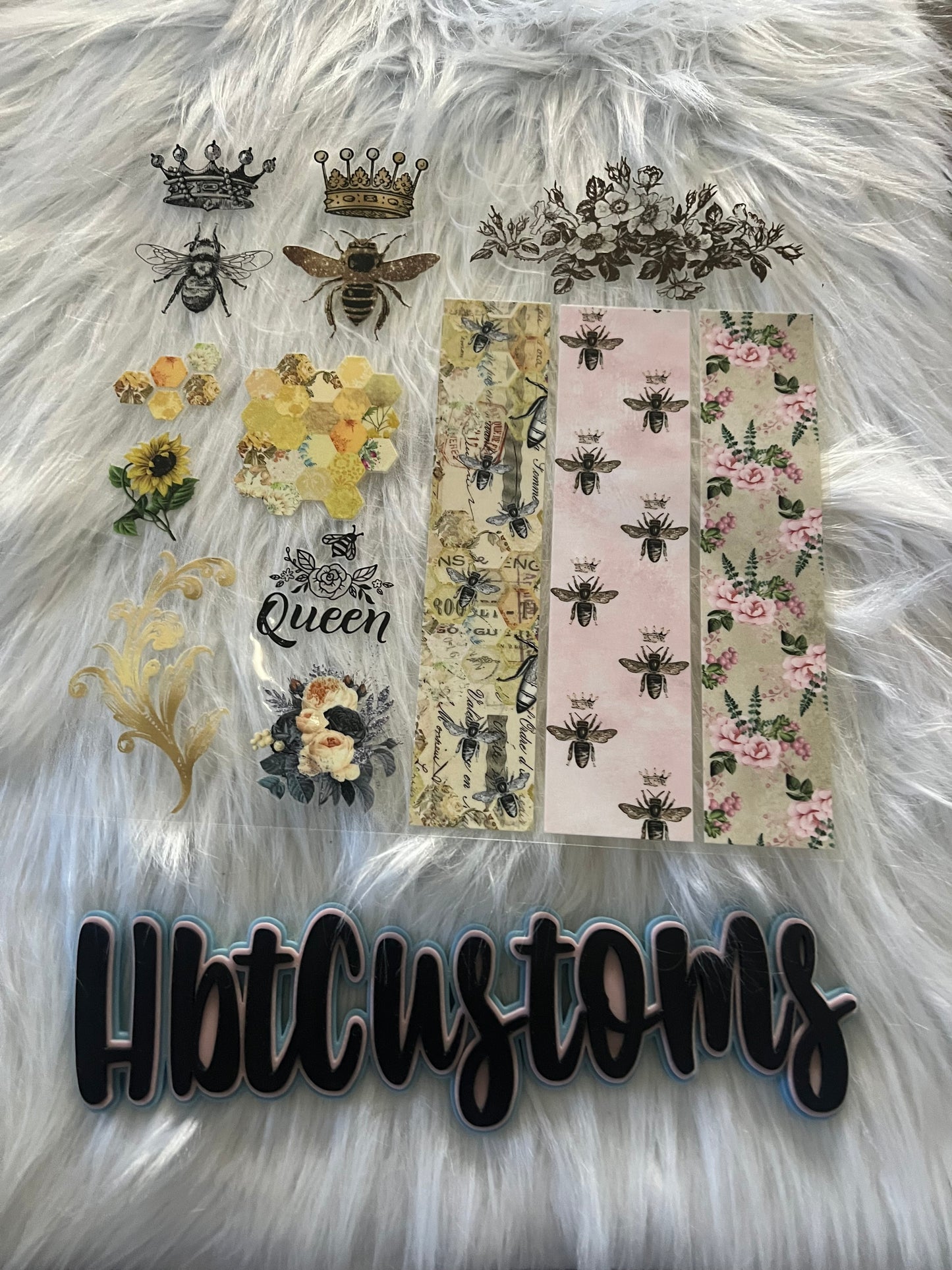 Queen Bee Element 10 x 10