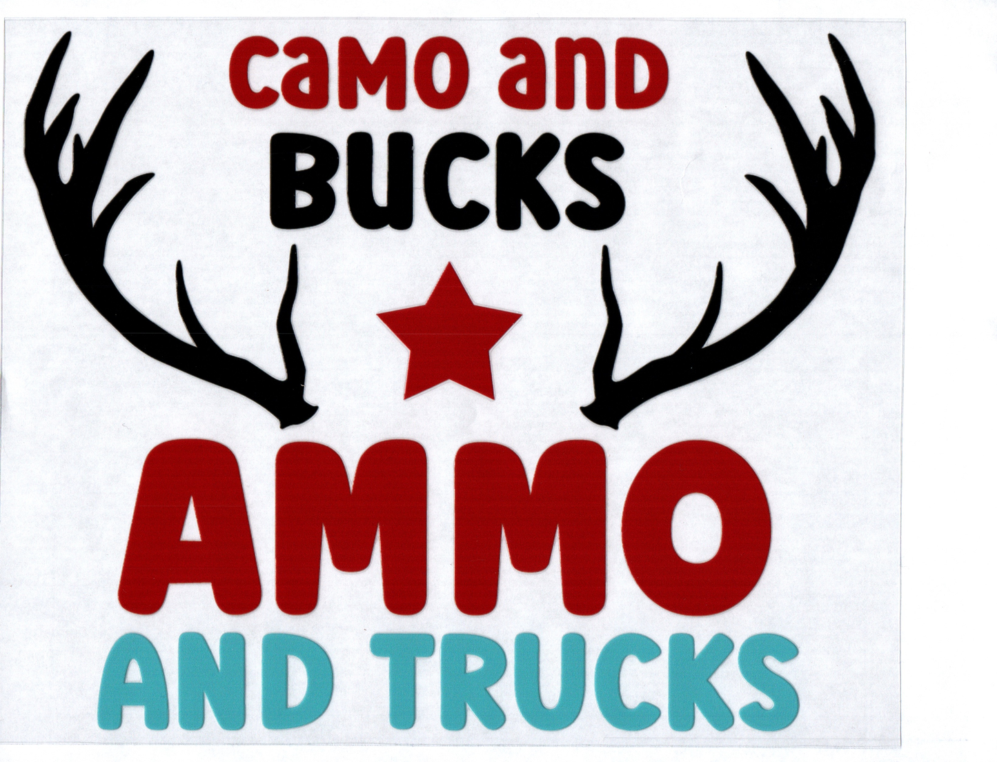 Camo & Bucks 20oz