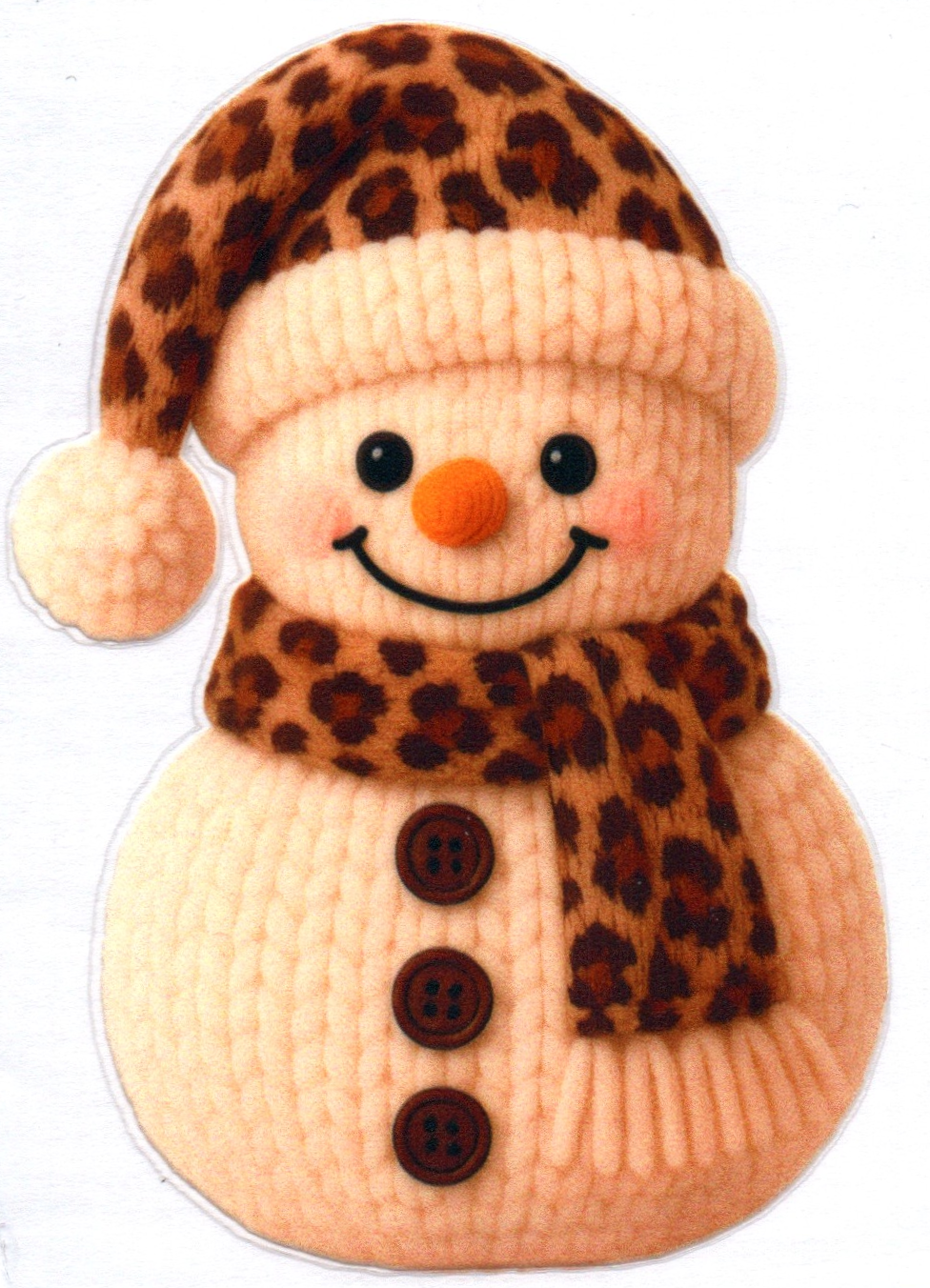 Snowman Decal