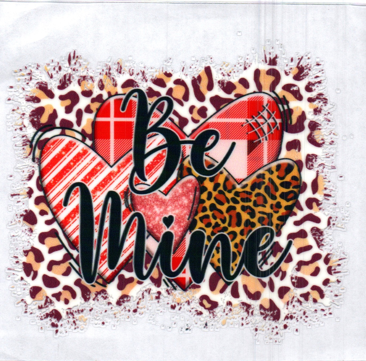 Be Mine Single Decal 169