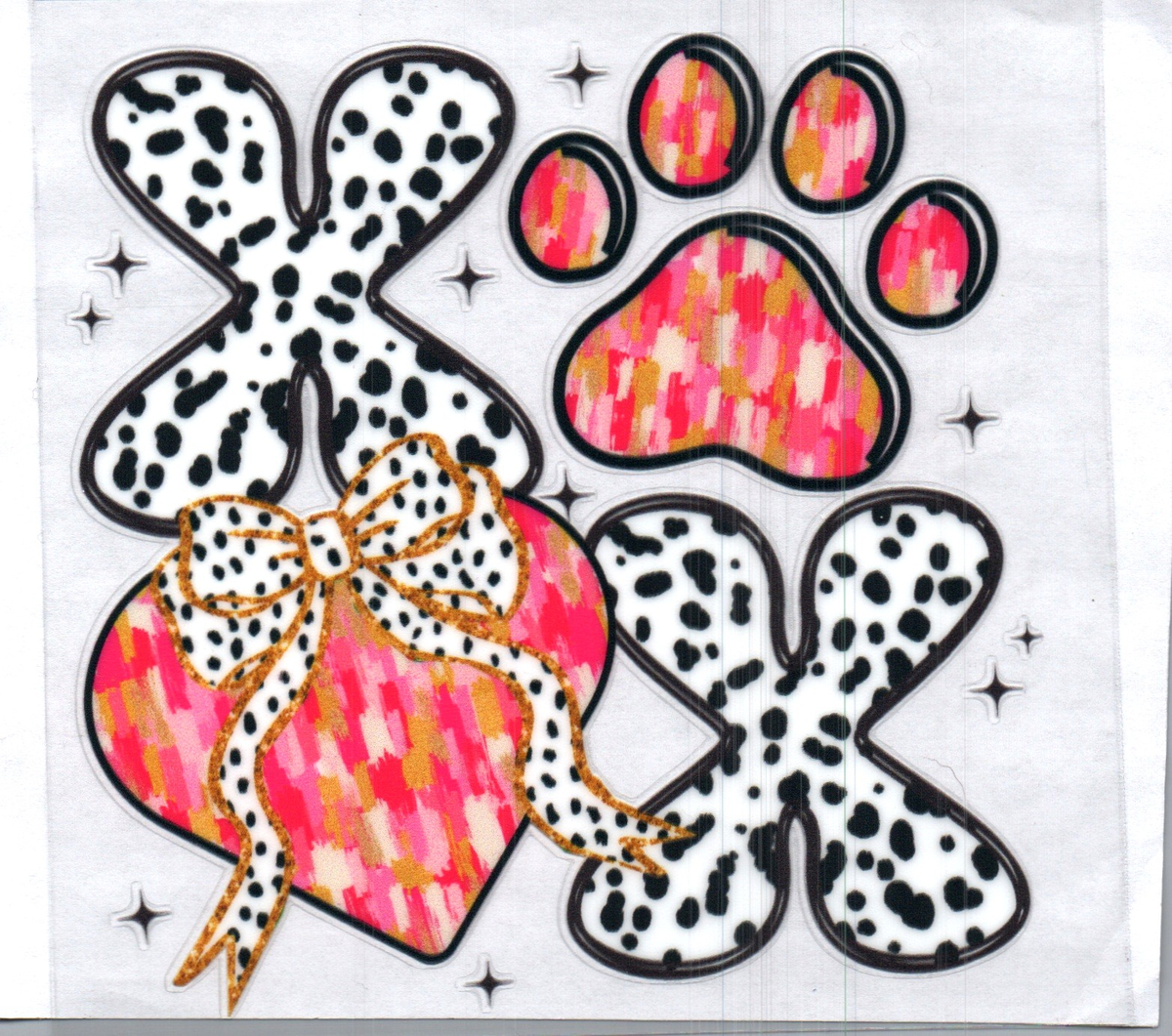 XOXO Single Decal 175