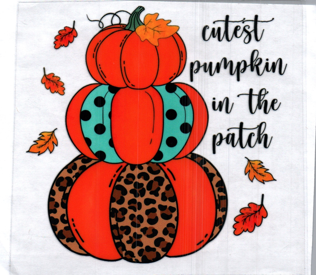 Cutest Pumpkin in the patch Single Decal 196