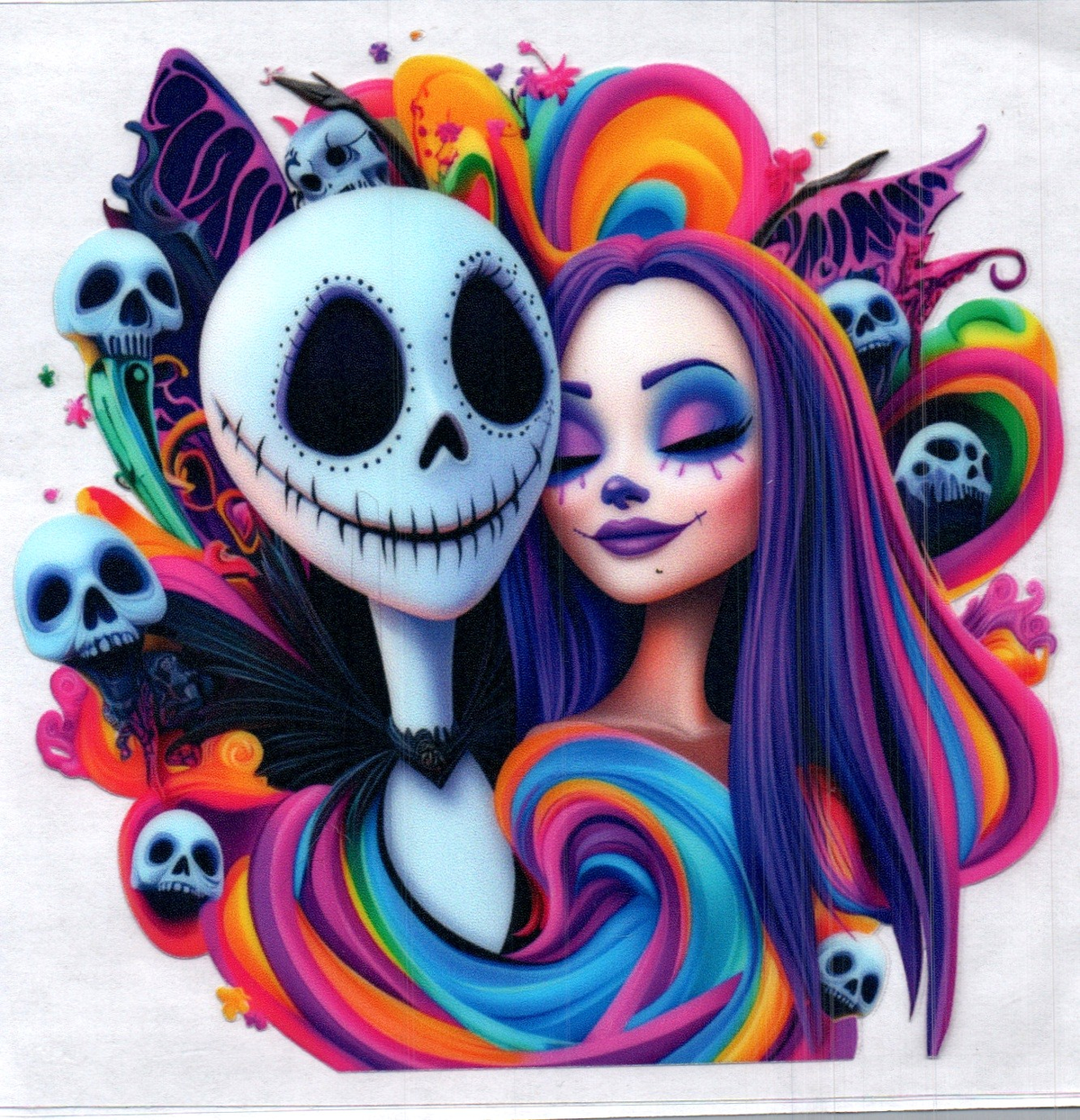 Jack & girlfriend Single Decal 202