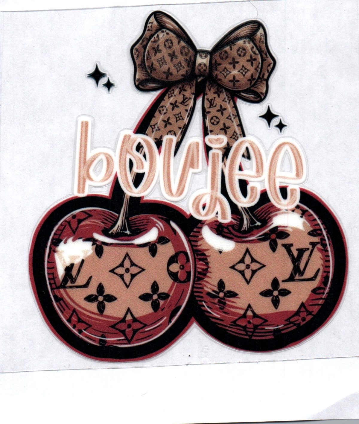 VL Cherries Boujee 58 Single Decal