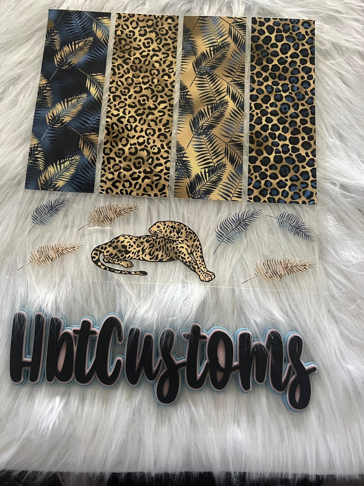 Navy Blue Safari Element 10 x 10