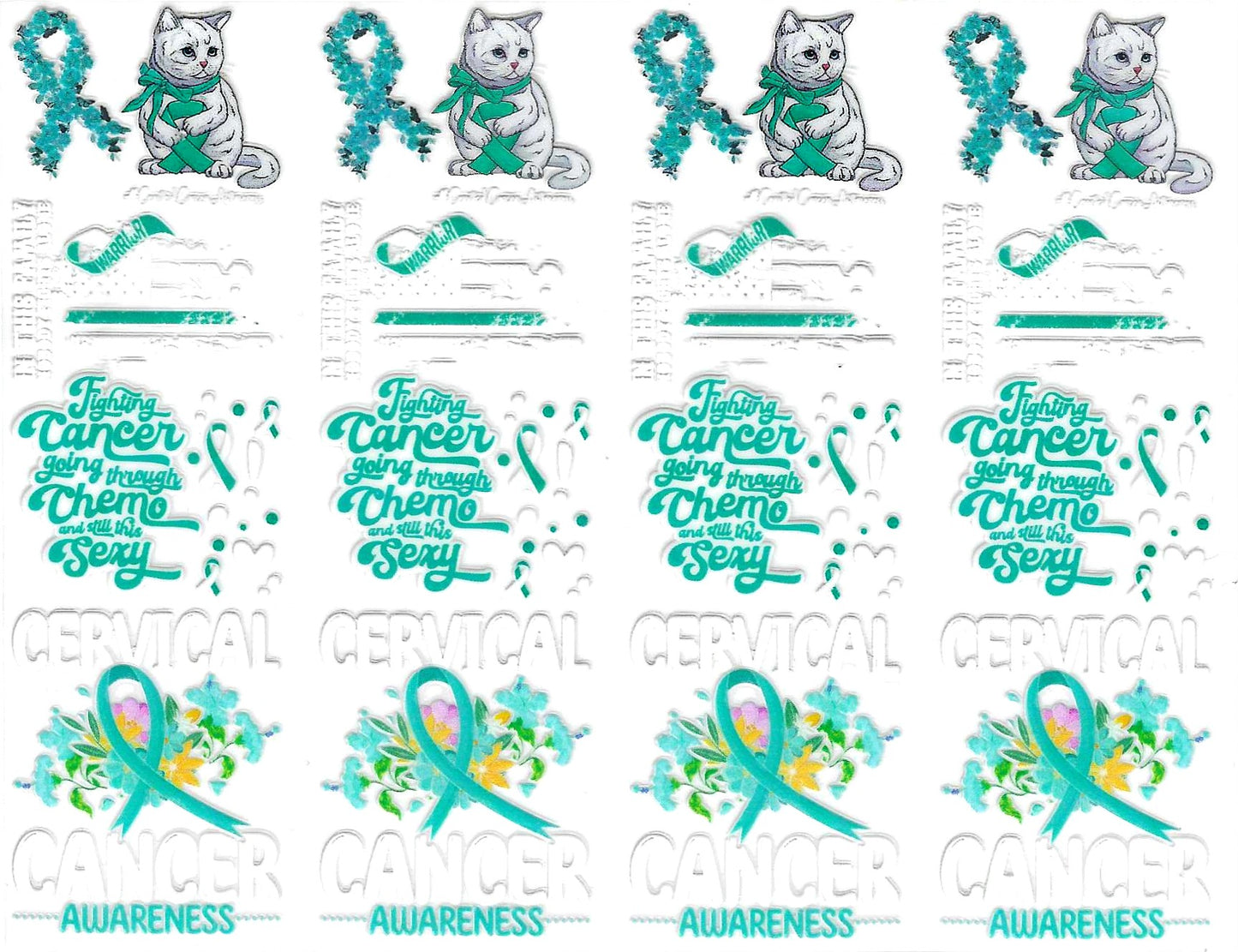 Cervical Cancer Awareness Pen Wraps