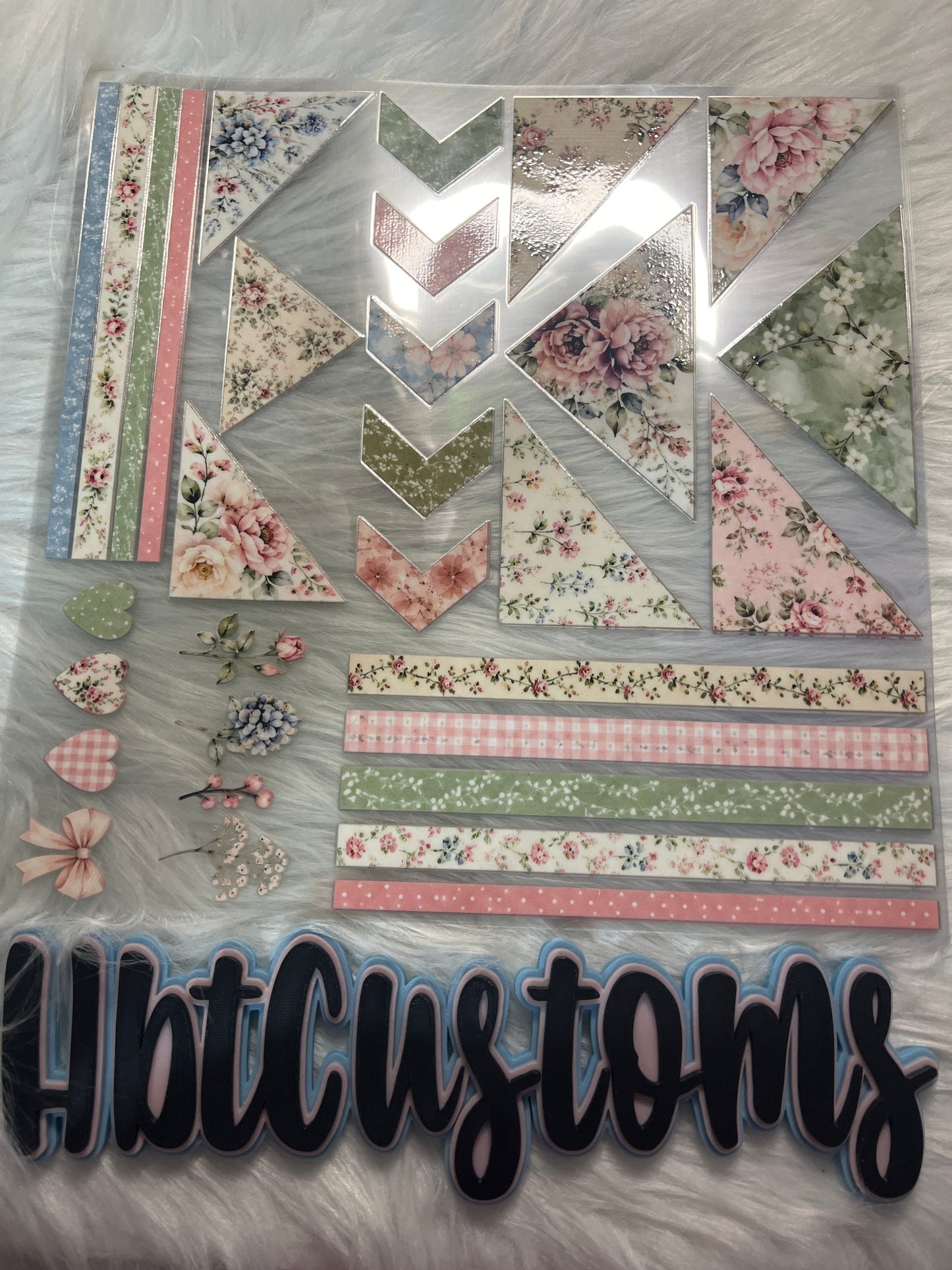 Quilt Pieces Element
