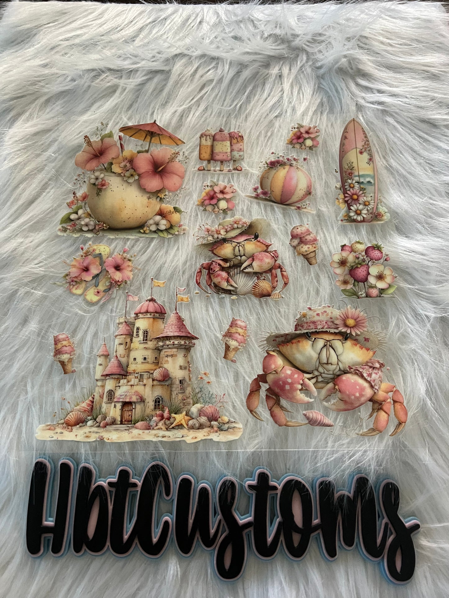 Summertime Beachy Element 10 x 10