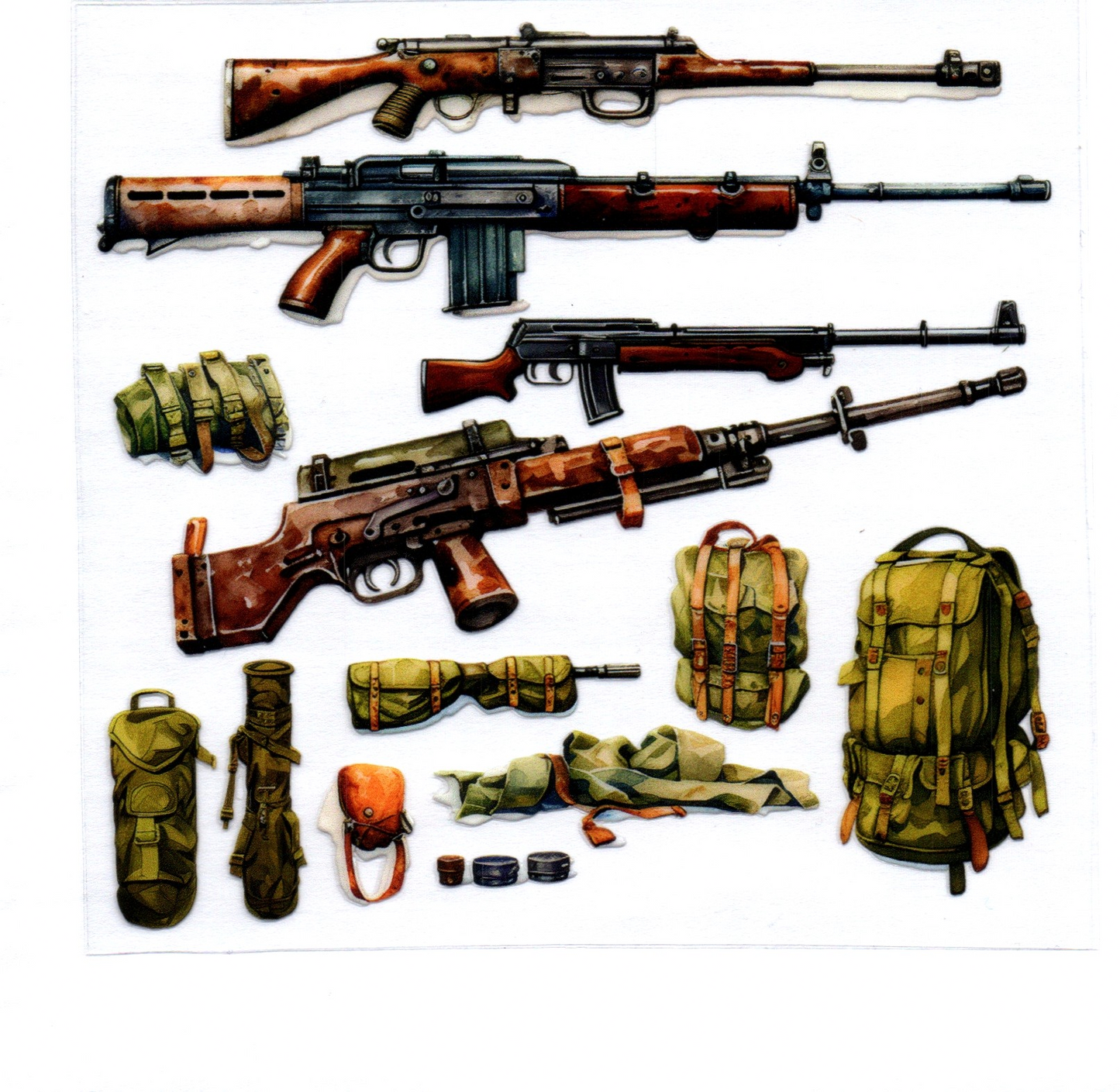 Guns Decal 3