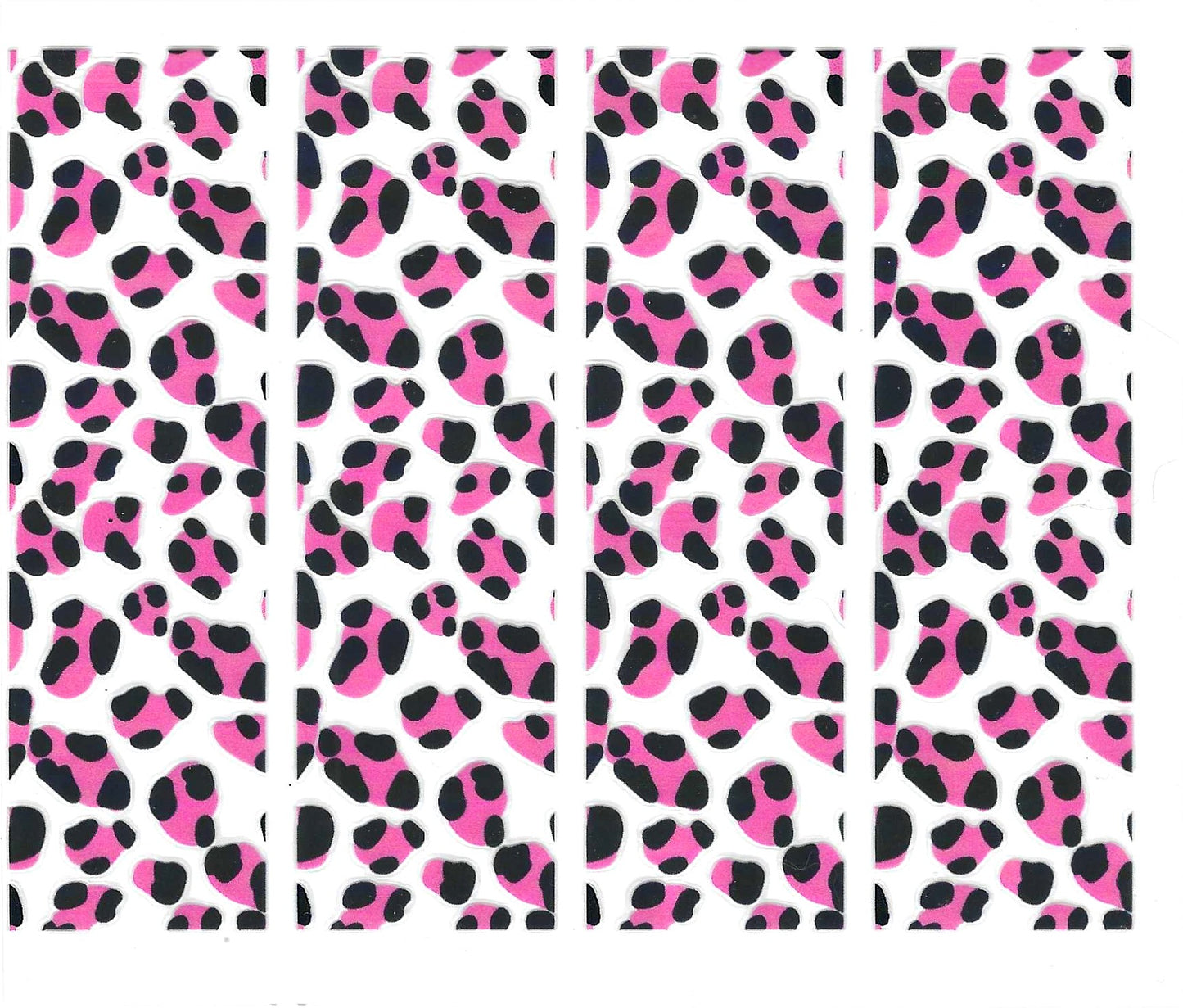 Pink & Black Leopard Print Pen Wraps