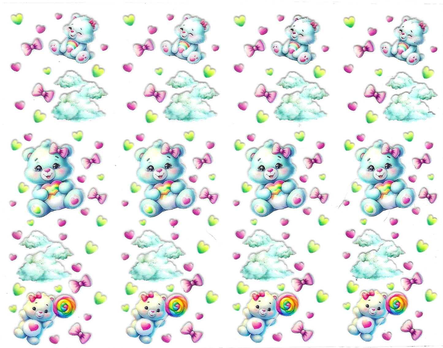 Care Bear Pen Wraps