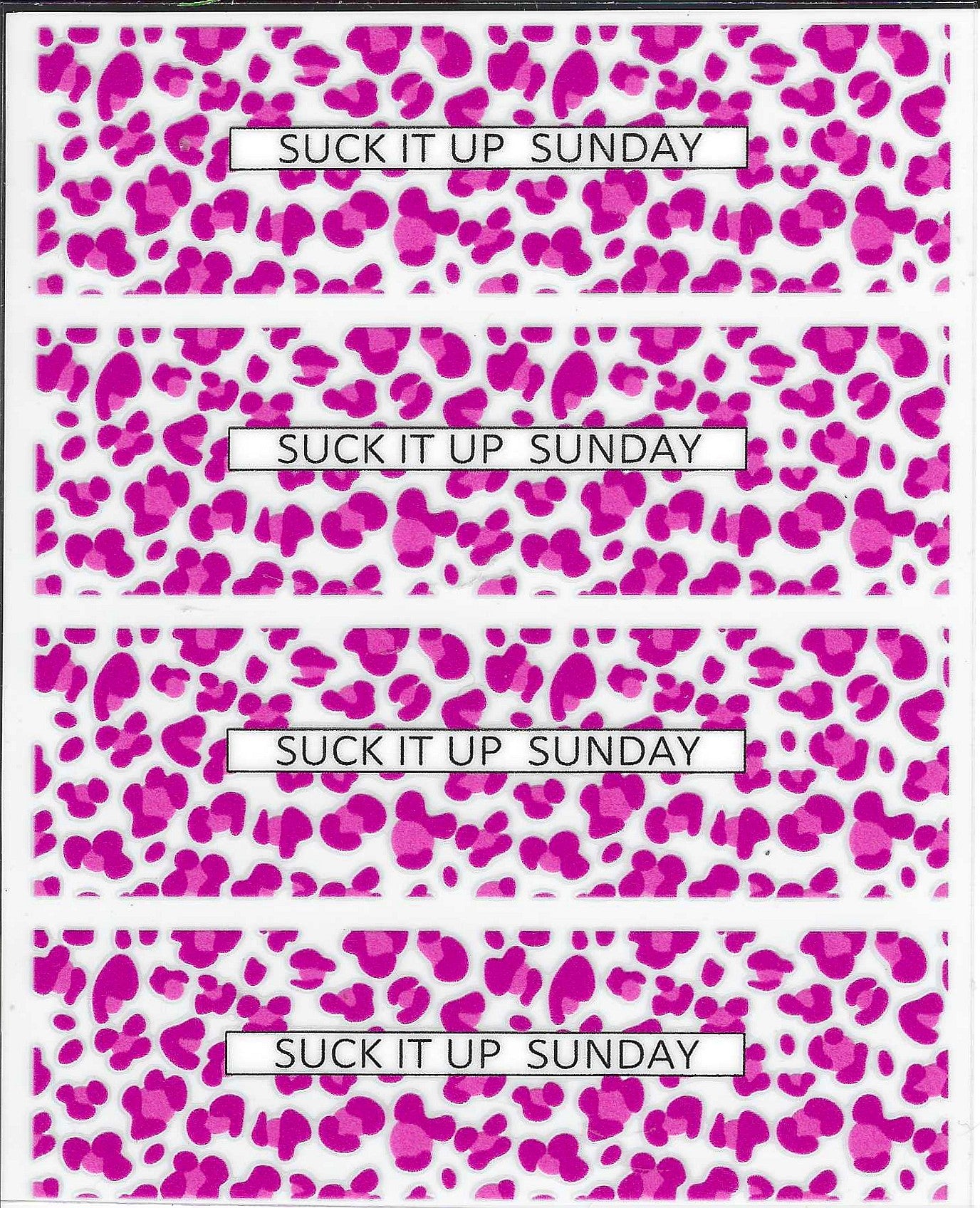 Pink Suck It Sunday Pen Wraps
