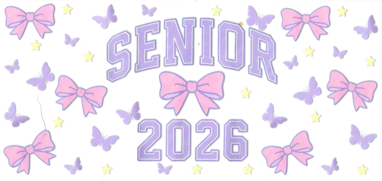 pink and purple Senior 2026