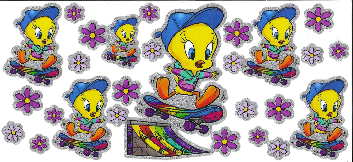 Tweety 16oz Glitter