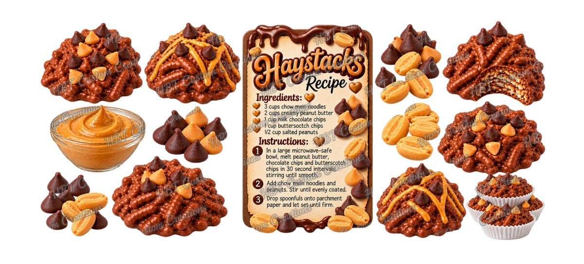 RECIPE 16OZ Haystacks POD