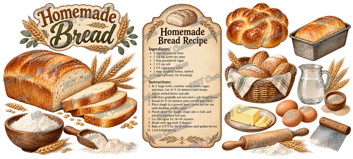 RECIPE 16OZ Homemade Bread POD