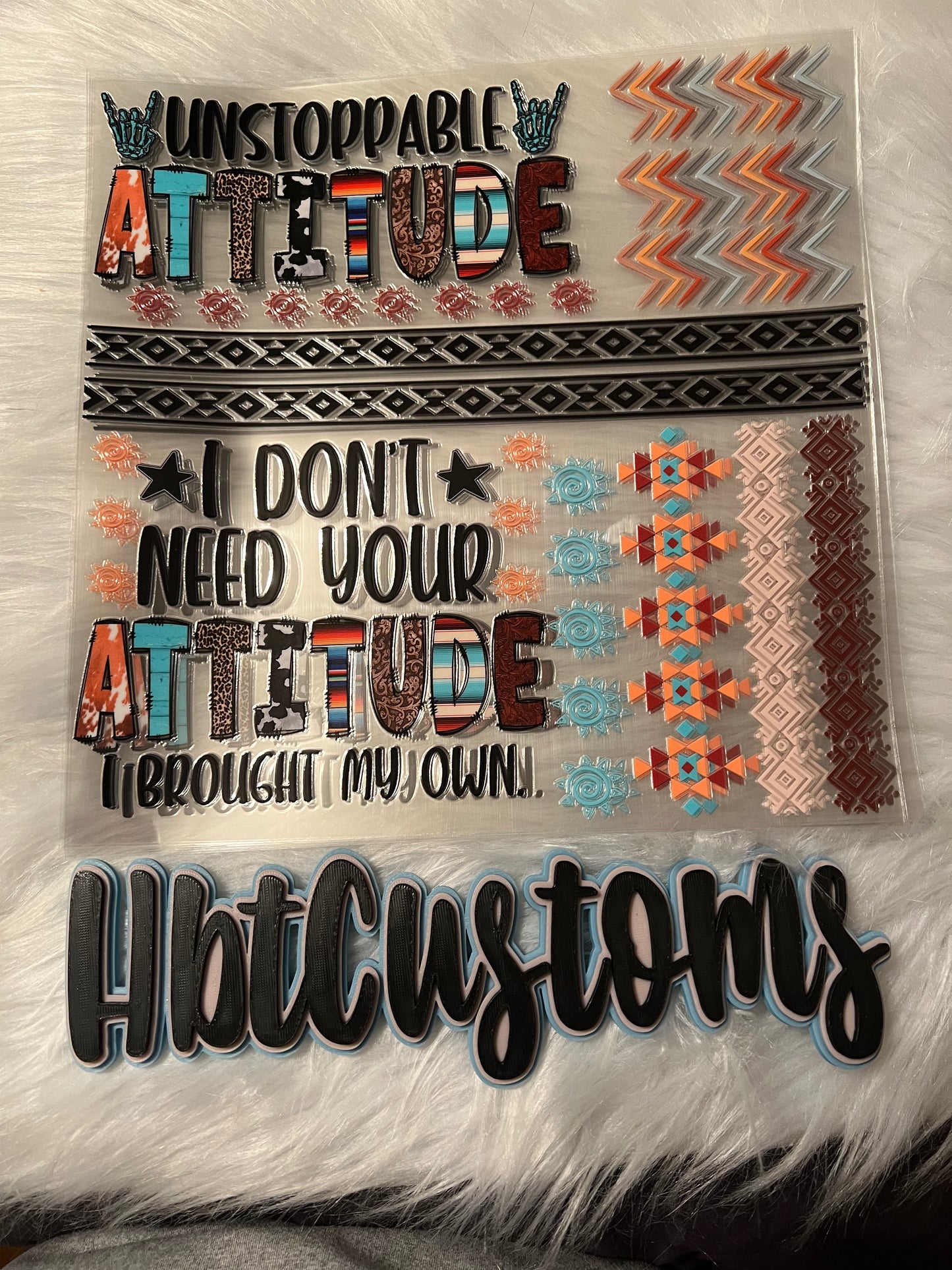 Unstoppable Attitude Element 10 x 10