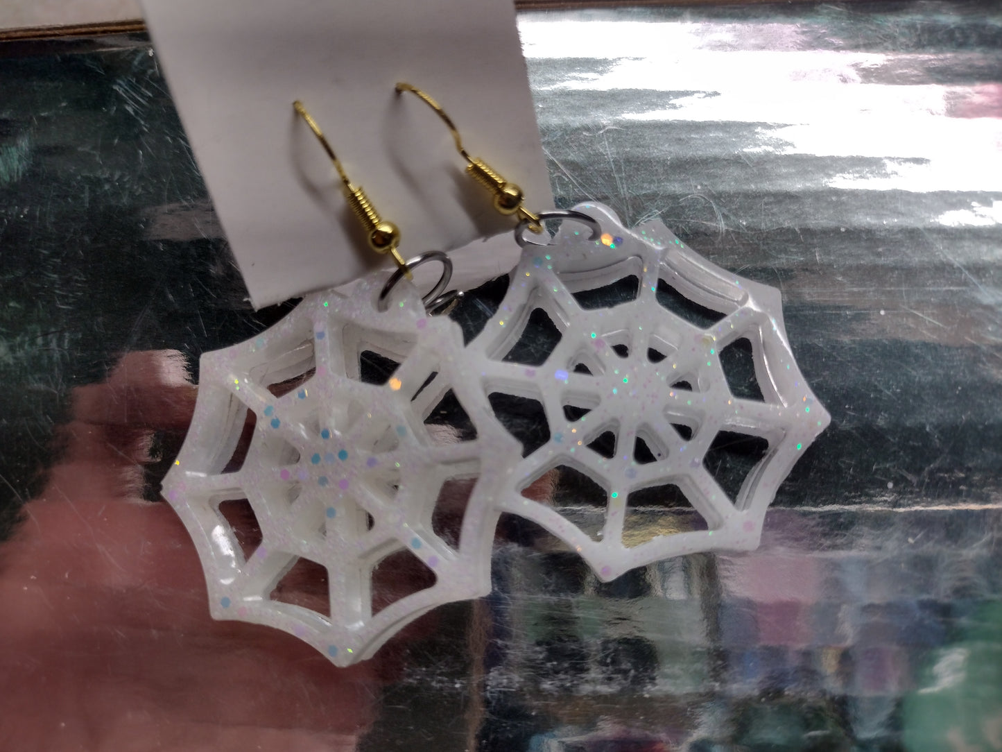 Spider Web Earrings