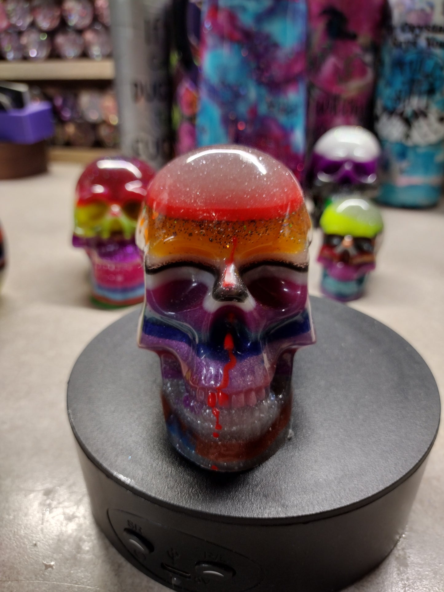 Large size resin skull