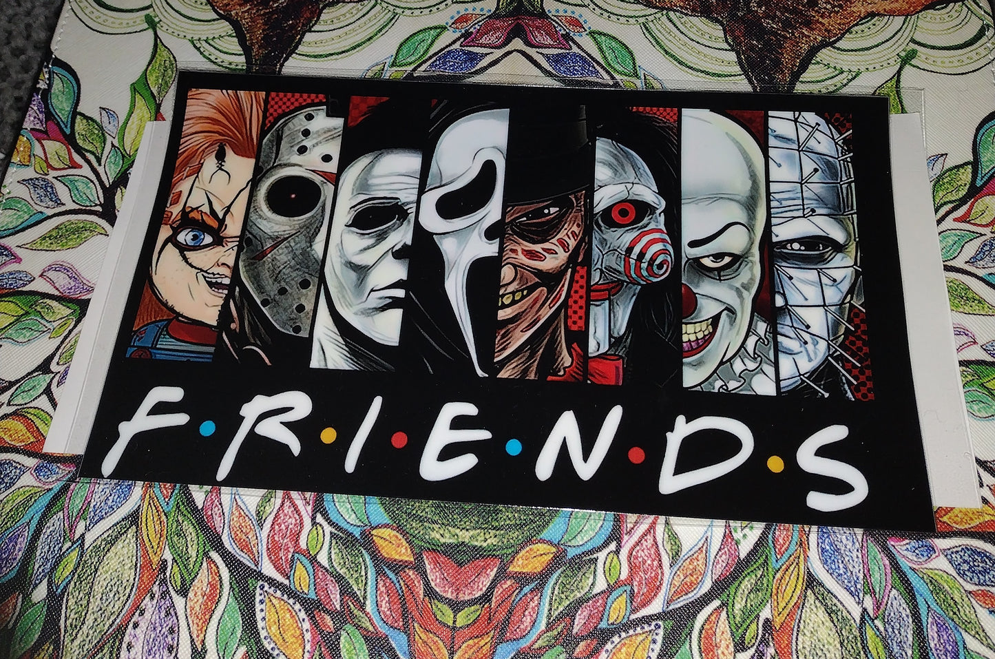 Horror Friends 20oz Libby. UV DTF