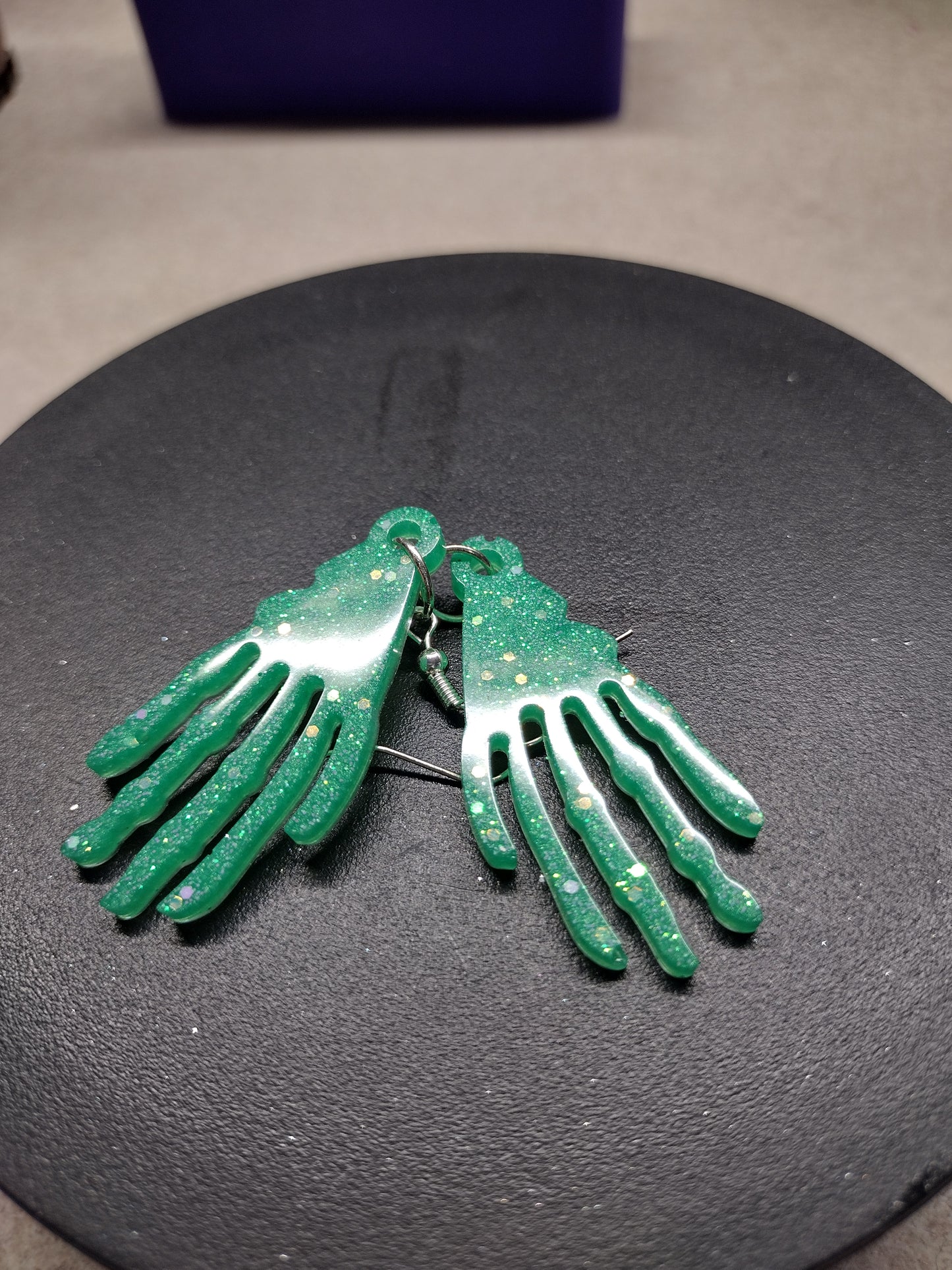 Skeleton Hand Earrings
