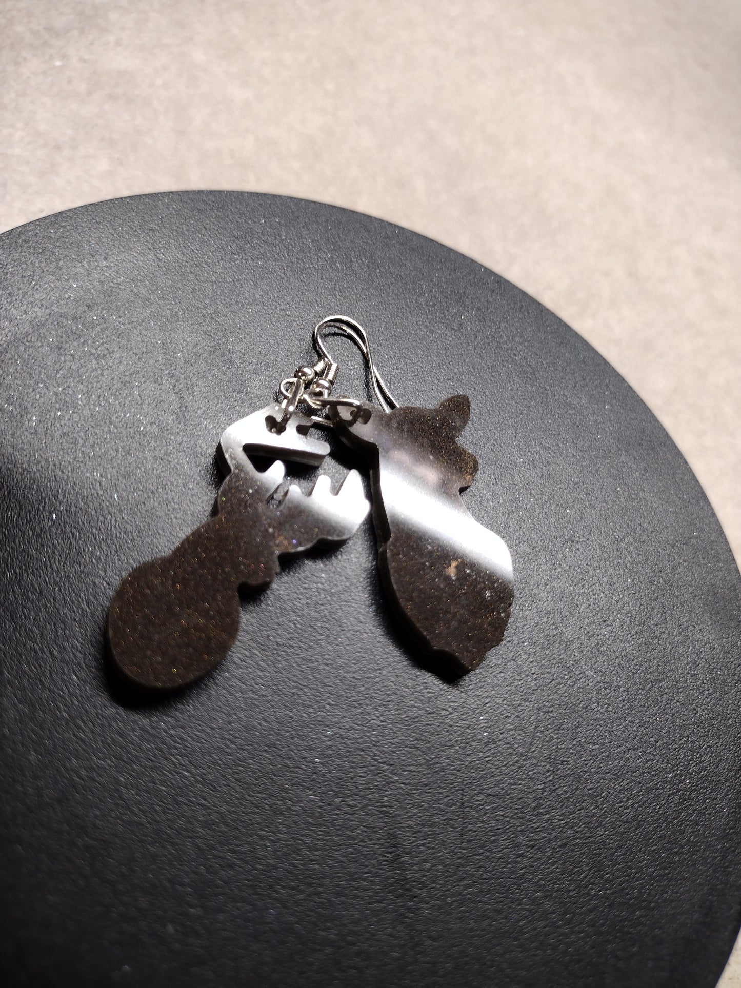 Deer Buck and Doe Earrings