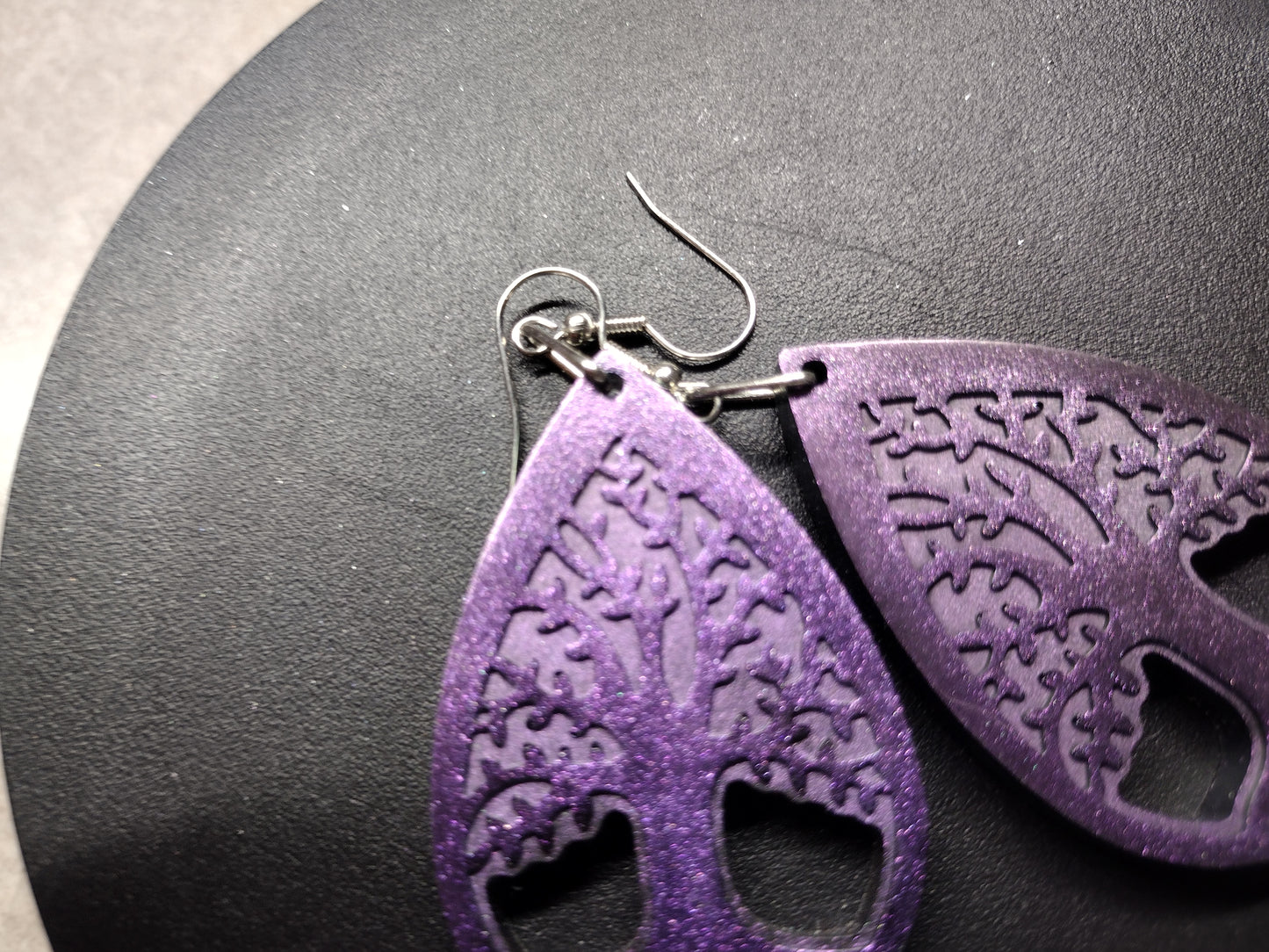 Tree of Life Color shift Earrings