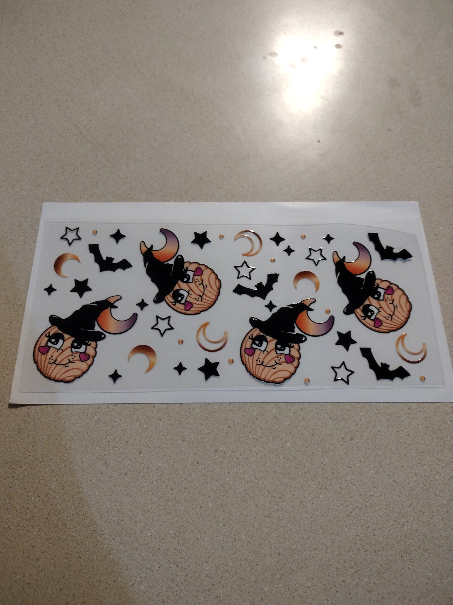 HALLOWEEN/ PUMPKIN UV DTF