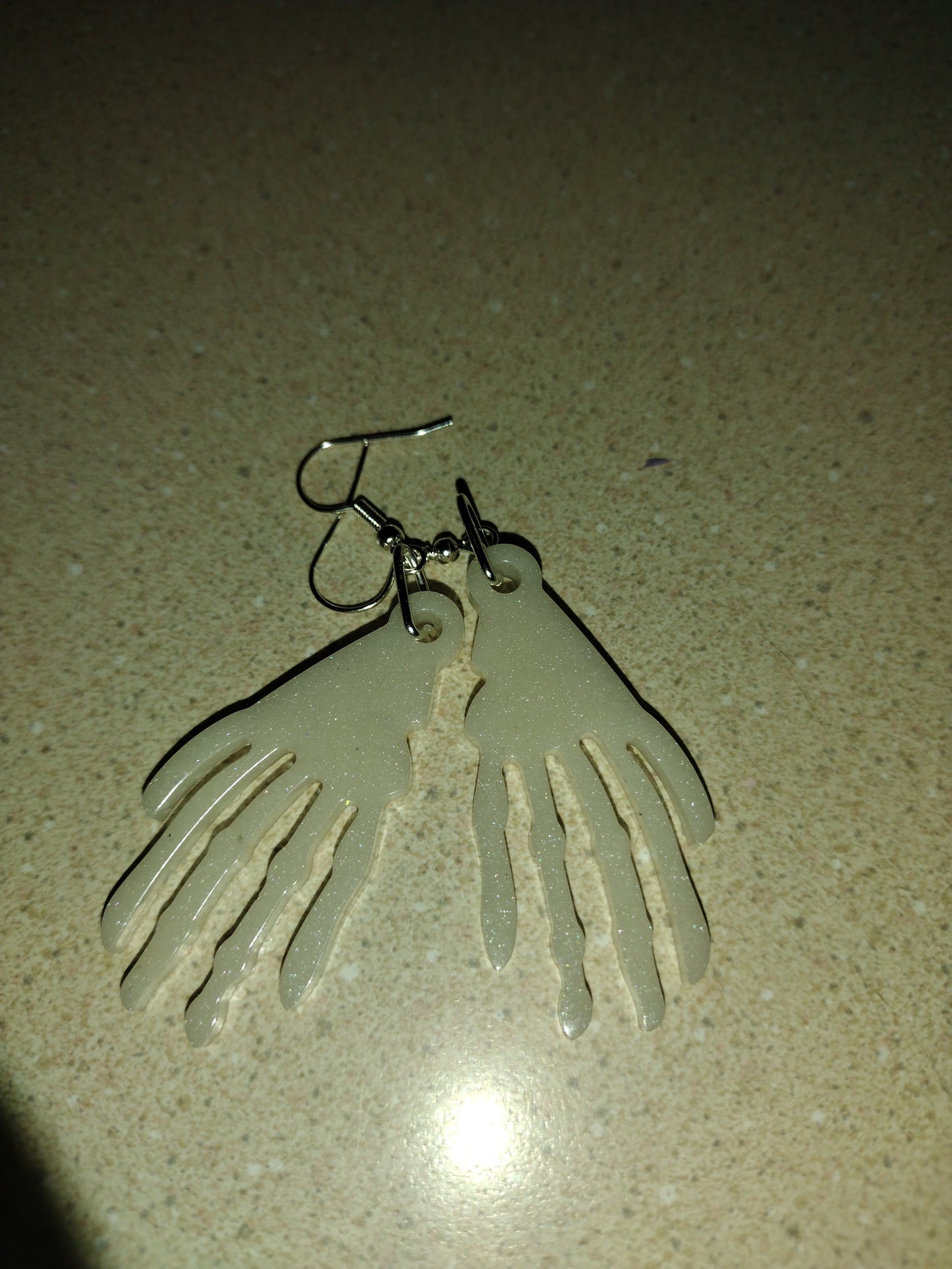 SKELETON HAND EARRINGS