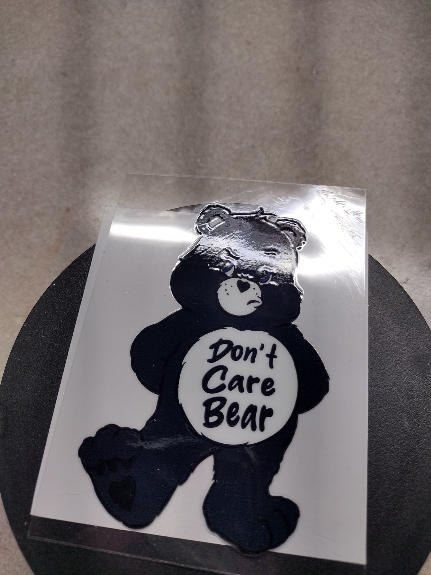 DONT CARE SWEAR BEARS SM UV DTF