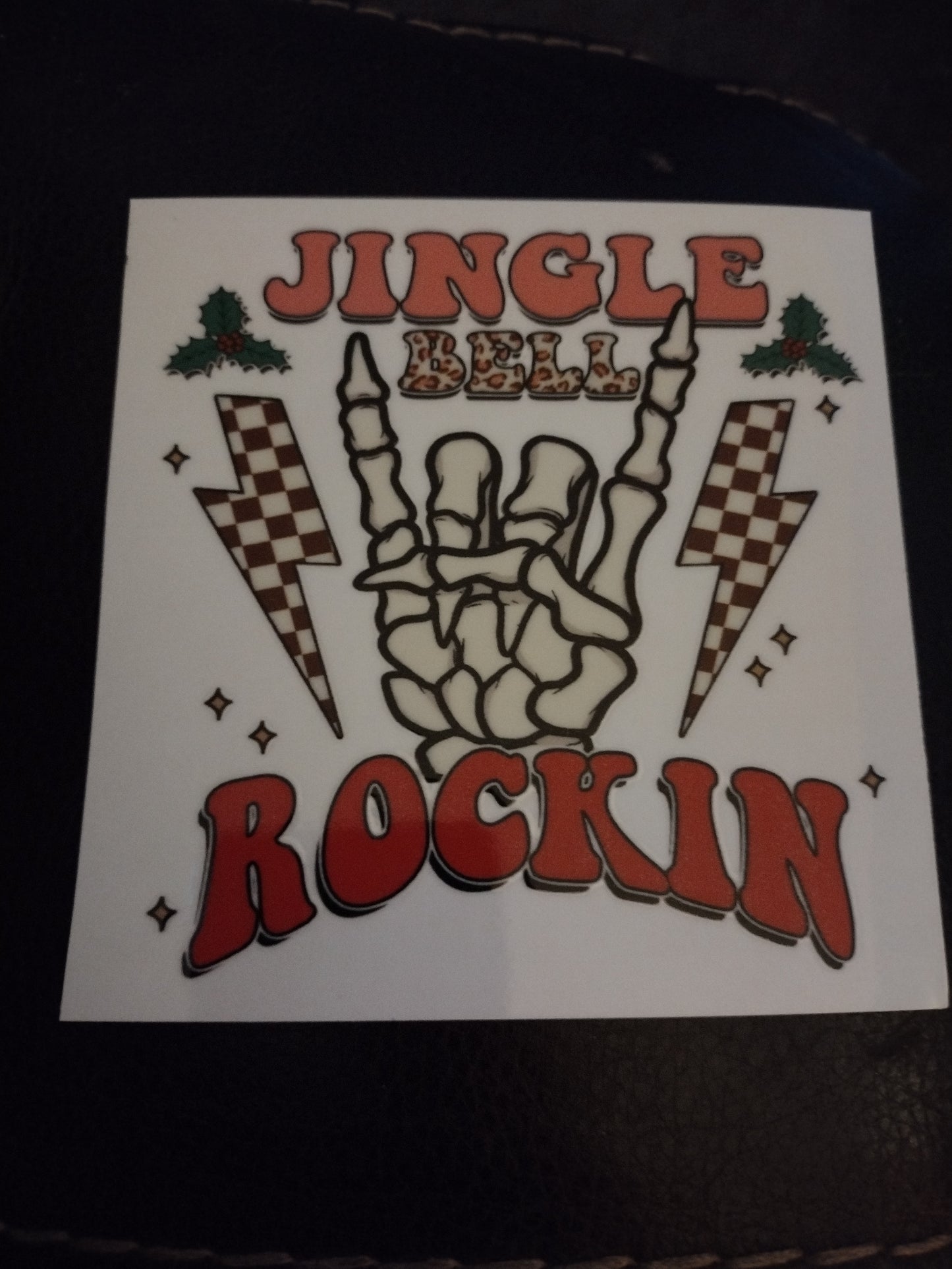 JUNGLE VELL ROCK UV DTF