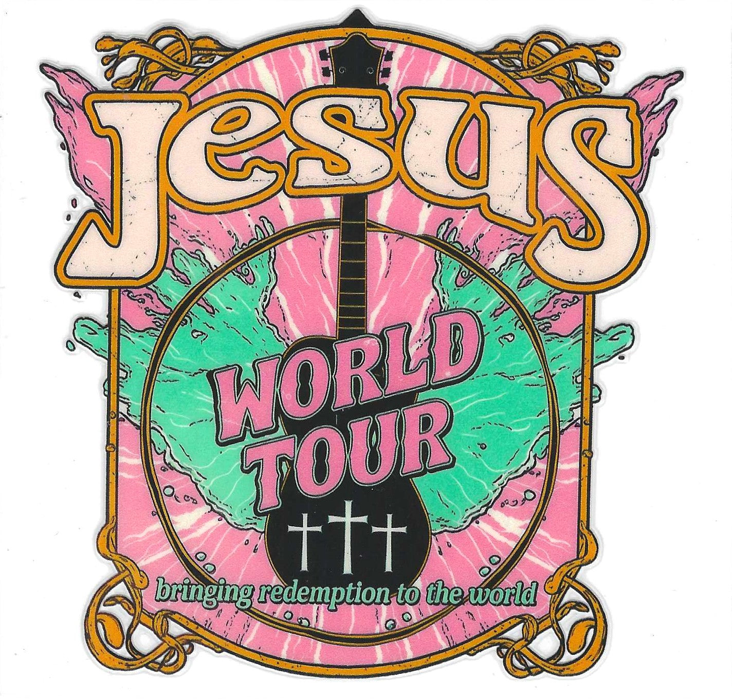 Jesus World Tour Decal