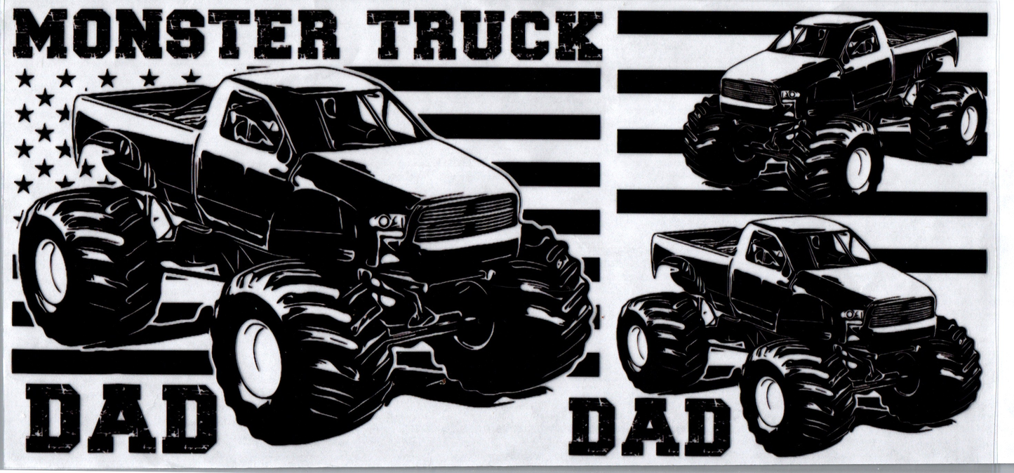 16oz Monster Truck Dad
