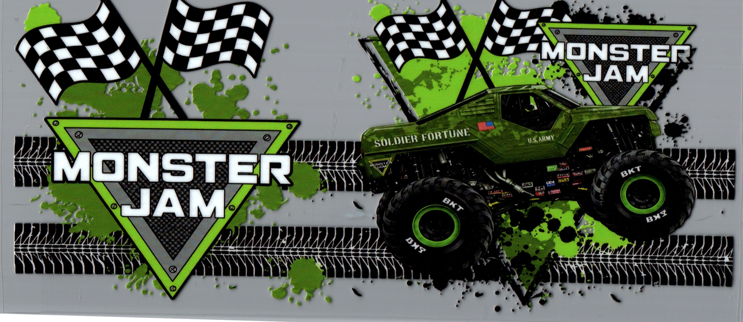 16oz Monster Jam Green
