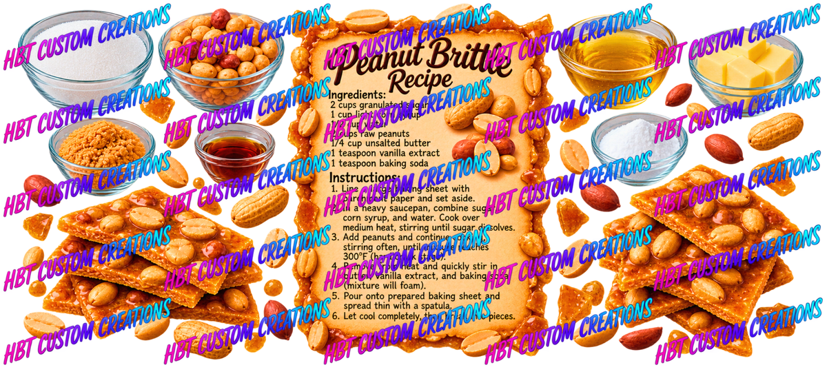 RECIPE 16OZ Peanut Brittle POD