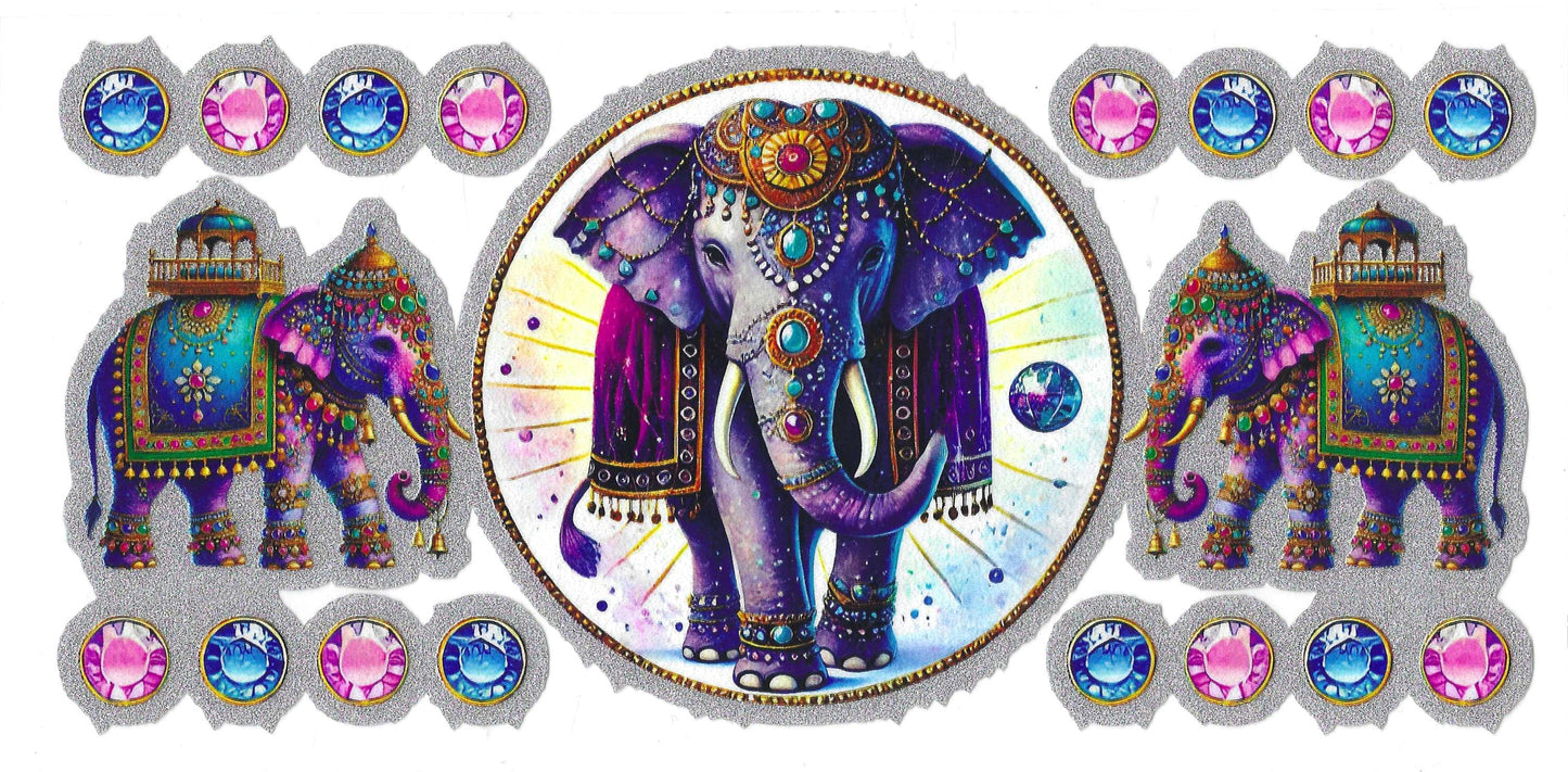 Elephant 16oz Glitter