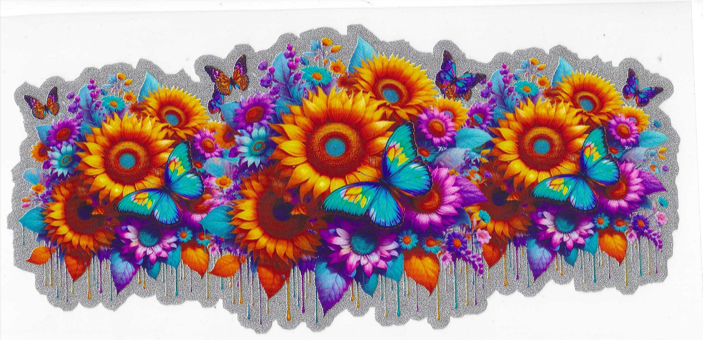 Sunflower 16oz Glitter