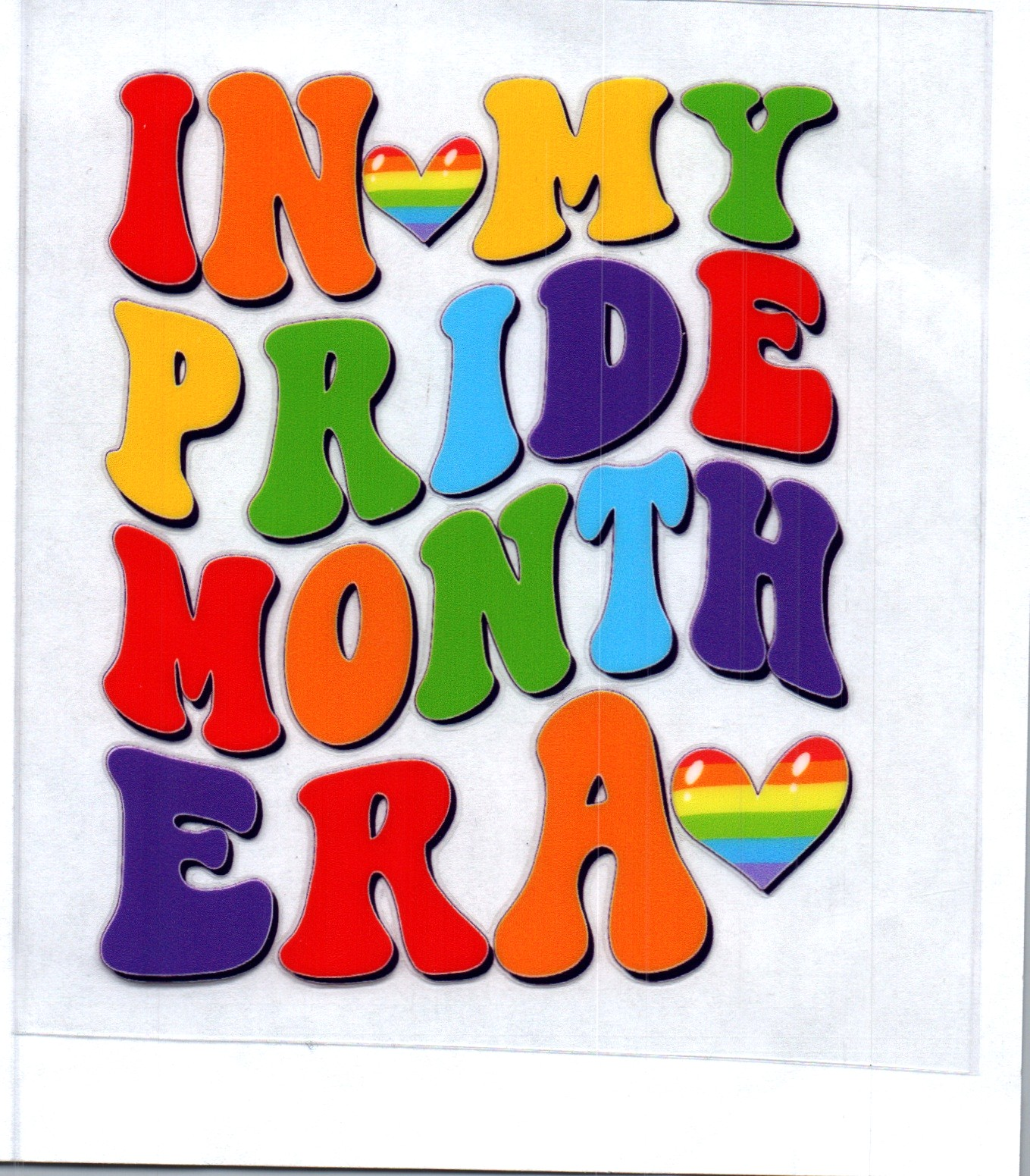 In My Pride Month Era Decal