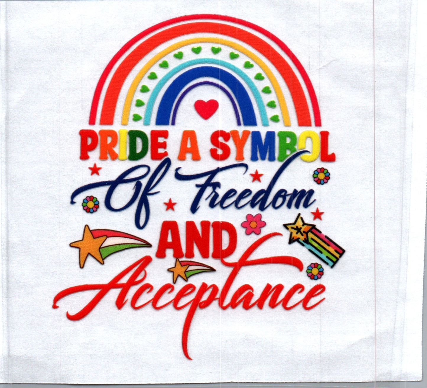 Pride A Symbol of Freedom Decal