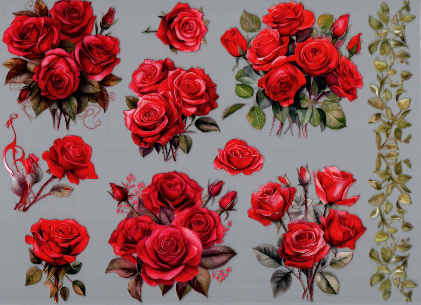 Red Roses Element