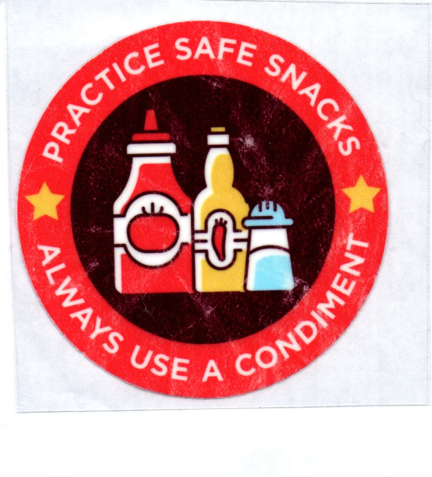 Practice safe snacks Sassy Decal 4
