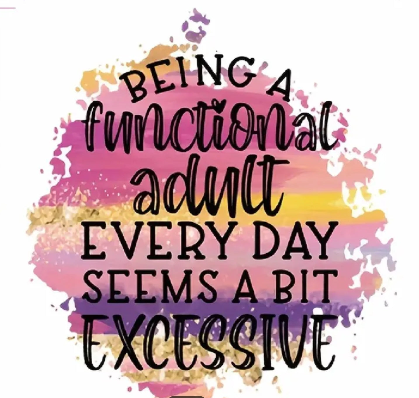 SEEMS EXCESSIVE T-SHIRT