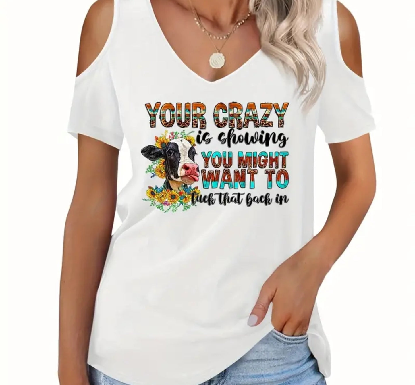 YOUR CRAZY IS SHOWING