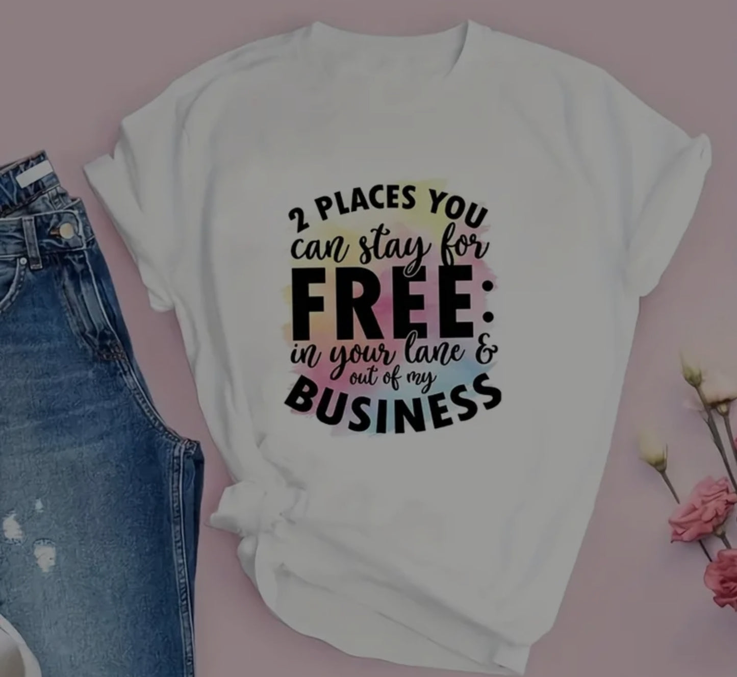 2 PLACES YOU N CAN STAY FOR FREE...T-SHIRT
