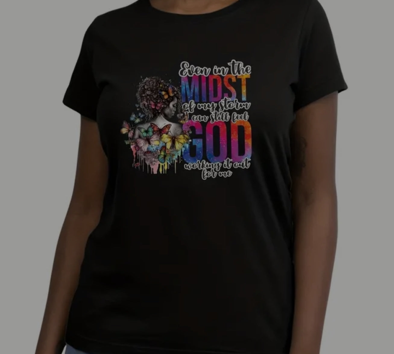 GOD IS WITH ME T-SHIRT