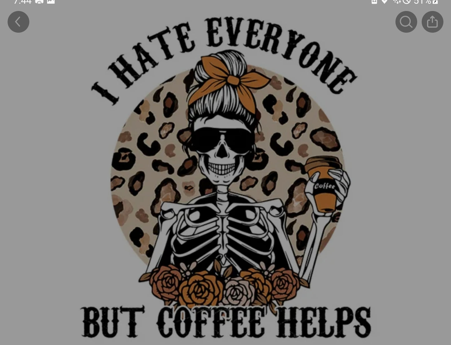 I HATE EVERYONE T-SHIRT